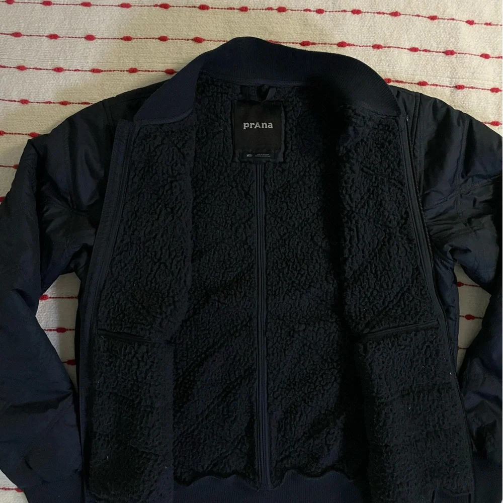 Prana Women’s Esla Bomber Jacket size medium - Picture 5 of 7